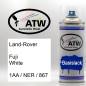 Preview: Land-Rover, Fuji White, 1AA / NER / 867: 400ml Sprühdose, von ATW Autoteile West.